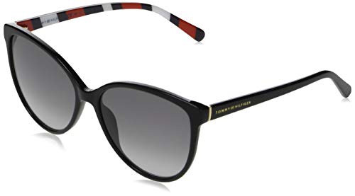 Tommy Hilfiger TH 1670/S Gafas de Sol, Negro, 57 para Mujer