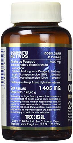 Tongil Omega 3 2400 TG Estado Puro - 90 Perlas