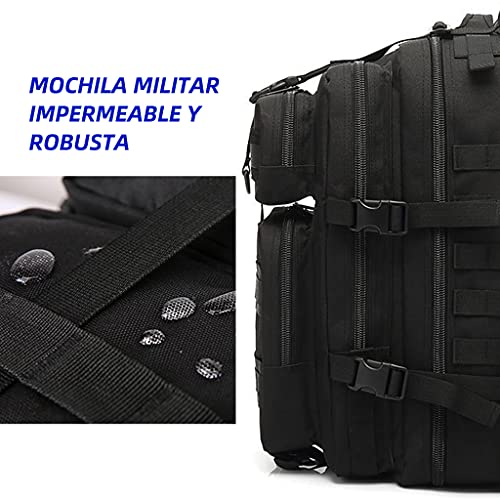 TOSIRY Mochila Táctica Militar para Hombre Mujer, Práctico y Espacioso Bolso Asalto Paquete MOLLE Multifuncional