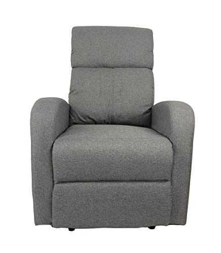 totò piccinni sillón Relax reclinable manual con reposapiés Acolchado cómodo