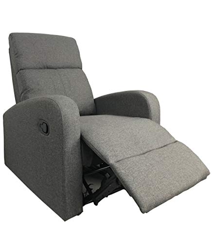 totò piccinni sillón Relax reclinable manual con reposapiés Acolchado cómodo