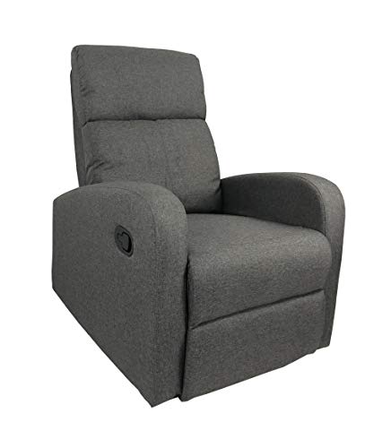 totò piccinni sillón Relax reclinable manual con reposapiés Acolchado cómodo