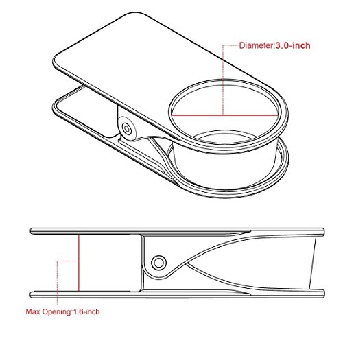 TOUTOU Soporte para Taza de Bebida, Soporte para Mesa de Cristal para Botellas de Cerveza, Bebidas, Soda, café, Taza, platillo, diseño de Clip, para el hogar y la Oficina