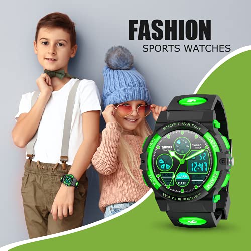 Toyze Relojes digitales para niños, regalos para adolescentes y niños, reloj deportivo para niñas de 6 a 15 años juguetes para 6 7 8 9 10 11 años