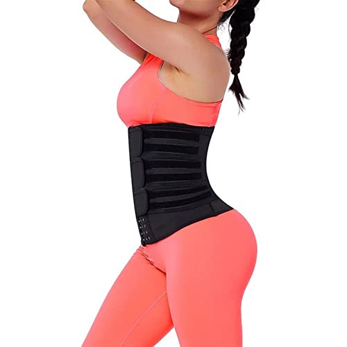 Trainer Cintura Mujer Corsé,Cinturón Trimmer Transpirable,Transportador Cuerpo Adelgazante Sweat Band Sport Gordillos, Control Barriga Shaper,For Entrenamiento, Fitness,Entrenamiento,Yoga