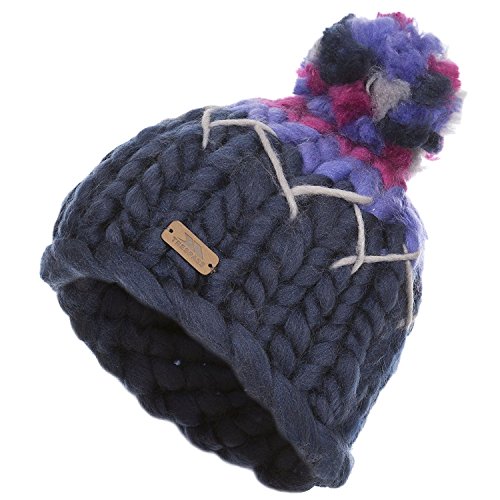 Trespass - Gorro Modelo Ellery para niños (5/7) (Marino/Morado)