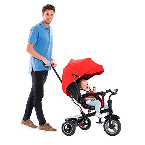 Triciclo Infantil Evolutivo Urban Trike City Plegable Molto (Rojo)