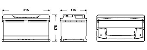 TUDOR TB802 Batería automoción