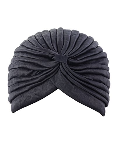 Turbante de NYfashion101, para mujer, talla única (MK5016) Negro negro Taille unique