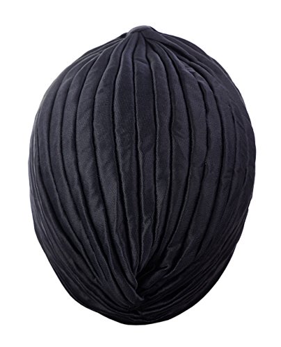 Turbante de NYfashion101, para mujer, talla única (MK5016) Negro negro Taille unique