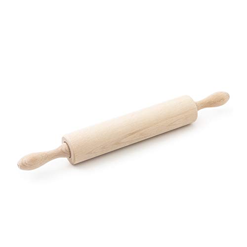 Tuuli Kitchen Rodillo de amasar Madera de Haya para cocina 44 x 5,5 cm