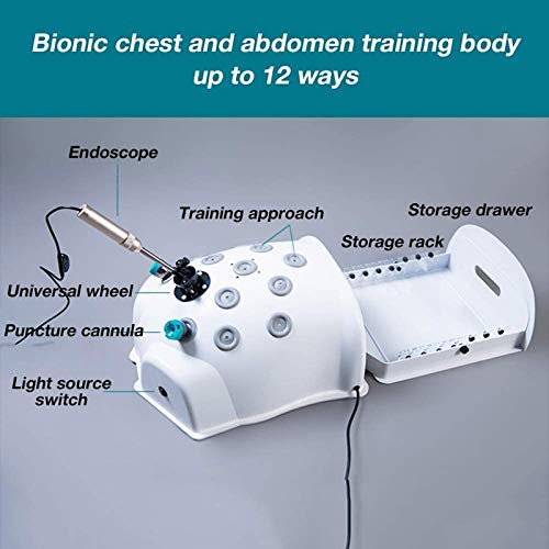 TWY Laparoscópica Simulador Cirugía Kit de Sutura Quirurgica para Medicina Enseñando, con HD Endoscopio Cámara & 4 Instrumento Quirúrgico & 9 Entrenamiento Módulos