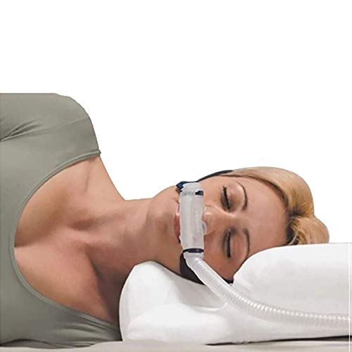 UALLL Apnea del Sueño Almohada – CPAP, Almohada Espuma De Memoria,posición Correcta for Dormir Relaja El Músculo Protege La Columna Vertebral