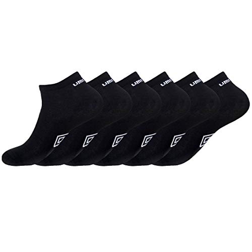 Umbro Lot de 6 Paires de Chaussettes Sneackers Homme Taille 43/46