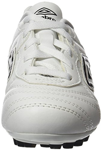 UMBRO Speciali Eternal Club AG-JN Bota, Niños, Negro/Blanco/Clematis Azul, 28.5