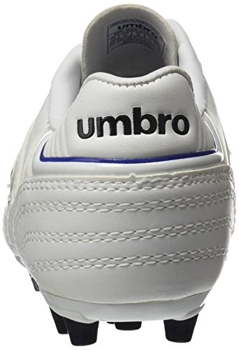 UMBRO Speciali Eternal Club AG-JN Bota, Niños, Negro/Blanco/Clematis Azul, 28.5