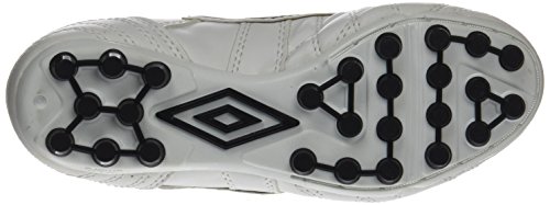 UMBRO Speciali Eternal Club AG-JN Bota, Niños, Negro/Blanco/Clematis Azul, 28.5