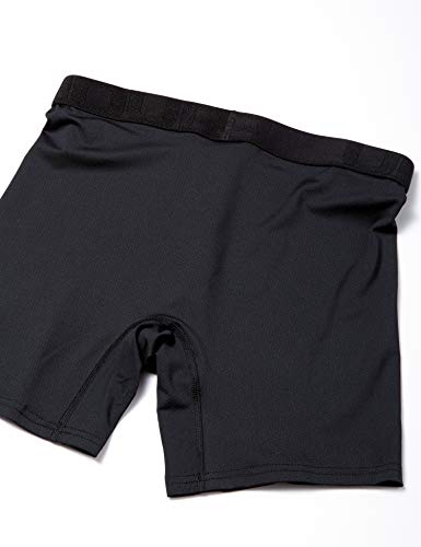 Under Armour Tech Mesh (15 cm) en un pack de 2, bóxers ajustados hombre, Black / Black, L