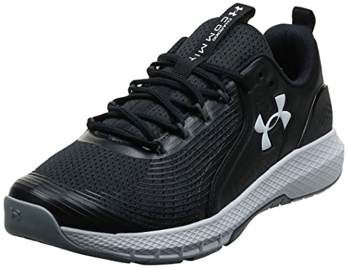 Under Armour Ua Charged Commit TR 3 Zapatillas de Entrenamiento para Hombre, Negro (Black / White / White), 42 EU