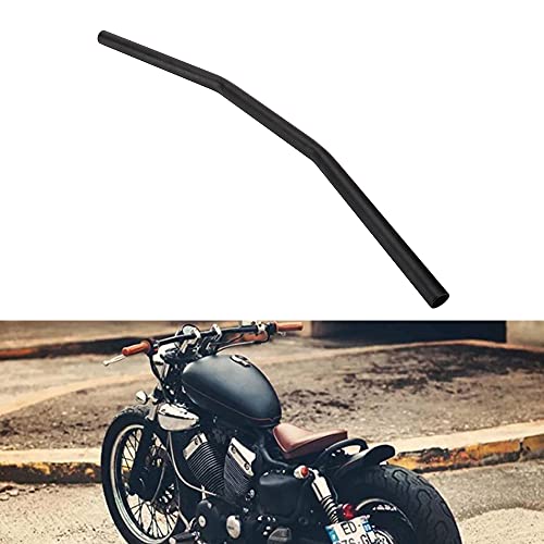 Universal 22mm 7/8 "motocicleta Agarraderas barra de arrastre para Sportster Cruiser XL 883 1200 Custom Chopper Softail Dyna Street Bob Negro