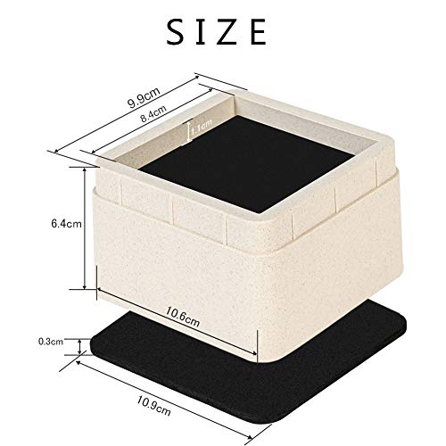 Uping Elevador Muebles Alza Mueble Elevadores Camas Mesas, Aumente Altura en 5,3 cm o 10,6 cm