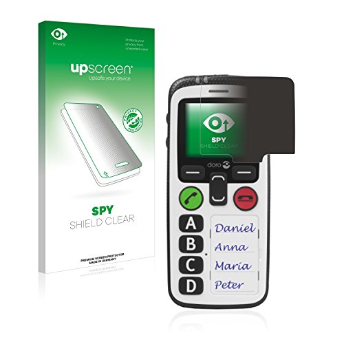 upscreen Protector Pantalla Privacidad Compatible con Doro Secure 580 Anti-Espia Privacy