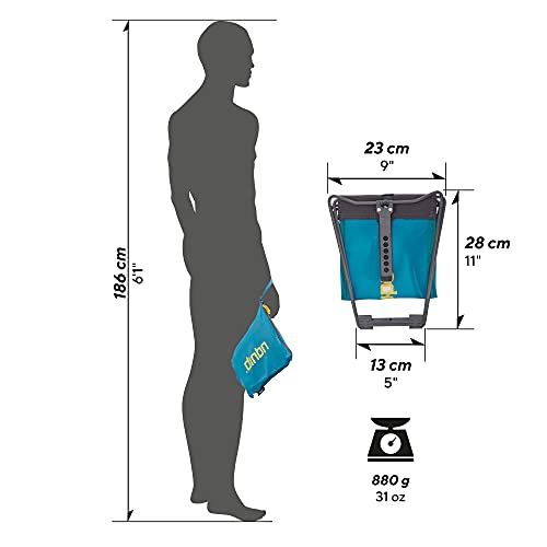 Uquip Fancy - Taburete Plegable con Peso Ligero y Volumen pequeño - Soporte hasta 100kg