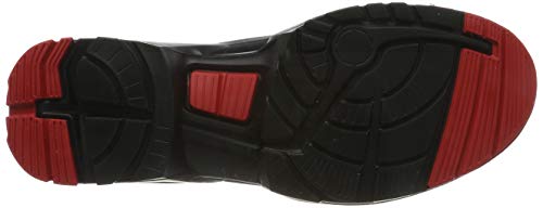 Uvex - Zapato de seguridad / zapato de trabajo One 8516 S3 - ancho 11 - varias tallas - negro/rojo, 41 EU