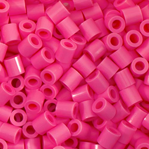 Vaessen Creative Perlas Fusibles, Plastic, Rosa (Fuchsia), 5mm