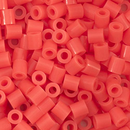 Vaessen Creative Perlas Fusibles, Plastic, Rosa (Vermillion), 5mm