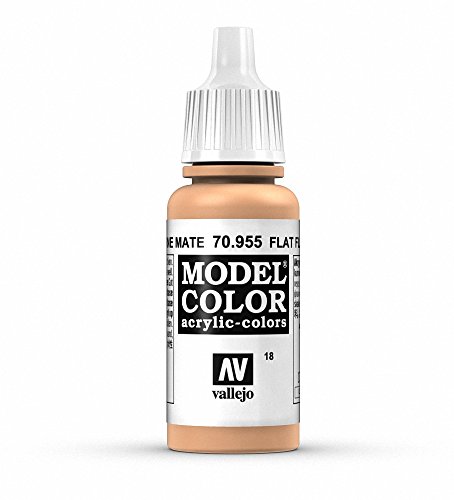 Vallejo Model Color Pintura Acrílica, Beige (Flat Flesh), 17 ml