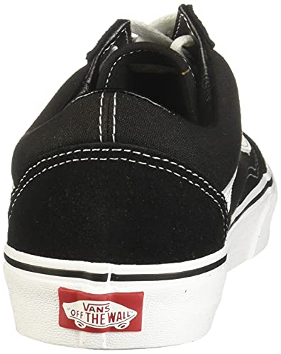 Vans Old Skool, Zapatillas Unisex Adulto, Negro (Black/White), 39