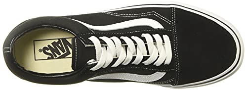 Vans UA Old Skool, Zapatillas Unisex Adulto, Black/White, 41 EU