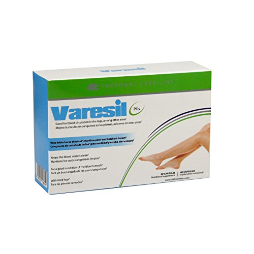 Varesil Pills + Varesil Cream: Pastillas y Crema para prevenir y aliviar las varices