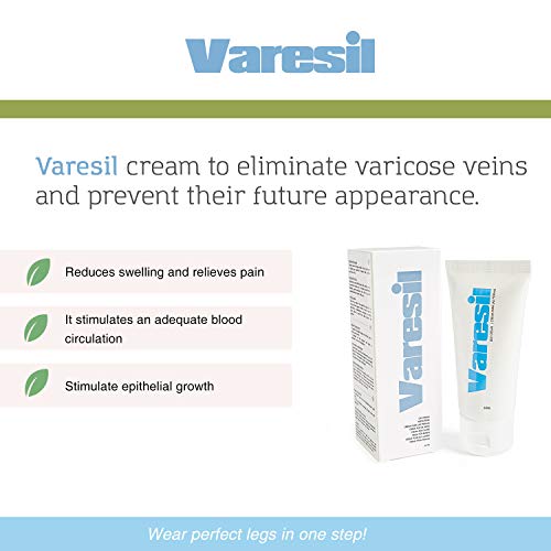 Varesil Pills + Varesil Cream: Pastillas y Crema para prevenir y aliviar las varices