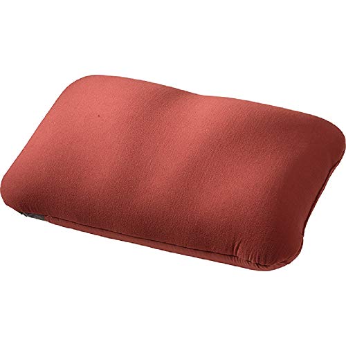 VAUDE Pillow M Almohada Inflable, Unisex Adulto, Rojo (Redwood), Talla Única