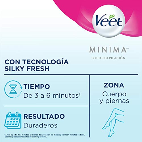 Veet Crema Depilatoria Corporal para Mujer Pack de 4 - Con Dosificador - Piel Sensible - 4x400ml