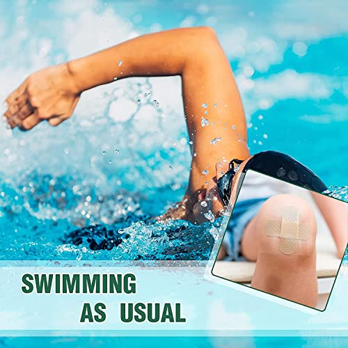 Vendaje Transparente Impermeable Cinta Adhesiva Heridas Vendaje 10cm x 10m Vendaje para Tatuajes para Reparación del Tatuaje y Protege la Herida Anti-alérgica Transparente Impermeable (10cmx10m)