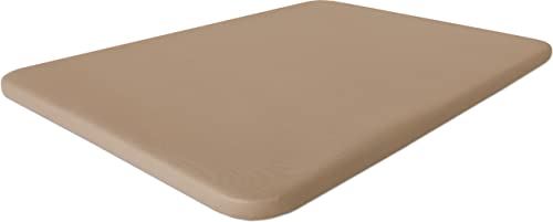 Ventadecolchones - Base Tapizada Modelo Drago Súper-Reforzada con Sistema Antiruido Sin Patas 3D Beige Medida 90 x 190 cm