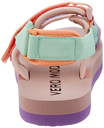 VERO MODA VMLIA Sandal, Sandalia Mujer, Color Verde, 38 EU