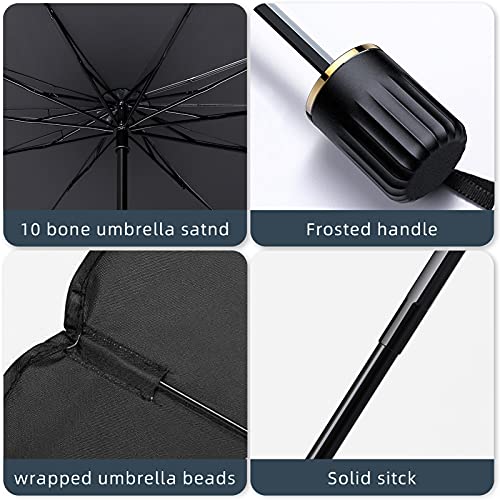 VICKSONGS Parasol para Coche, Parabrisas Delantero, protección bloquea el 99% de los Rayos UV, se Adapta a la mayoría de los Coches, SUV y parasoles de Camiones. (140*80cm)