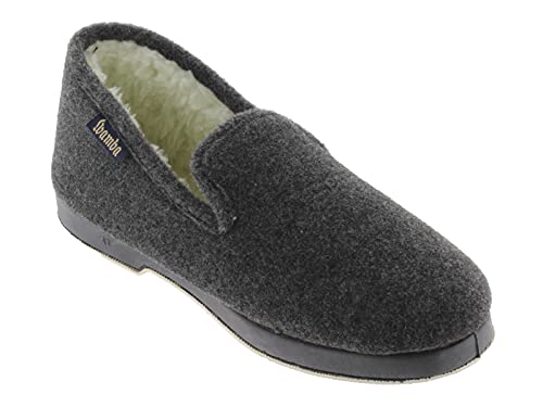 victoria Alpargata WAMBA Confortable Zapatilla DE CASA Textil Fieltro H/TORCIDA 202071-MEN para Hombre Antracita 42