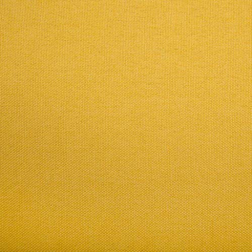 vidaXL Sofá 2 Plazas Tapizado Tela 115x60x67cm Amarillo Silla Asiento Sillón