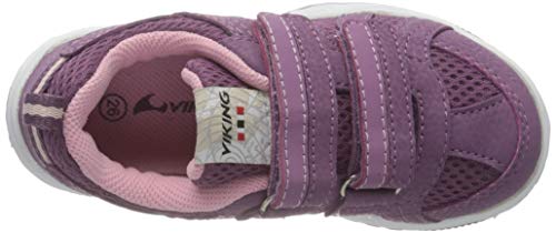 viking Cascade 2.0, Zapatillas para Caminar Unisex niños, Violeta Bordo Violet 721, 24 EU