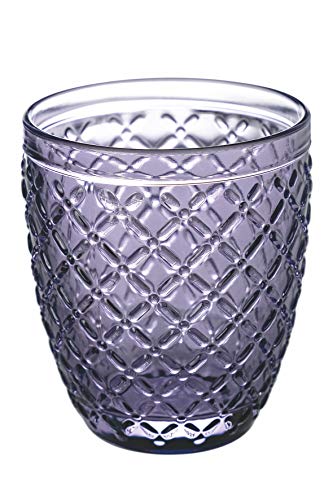 Villa d’Este Home Tivoli 5907721 Castle-Juego de 6 Vasos de Agua de 350 ml de Cristal, Vidrio