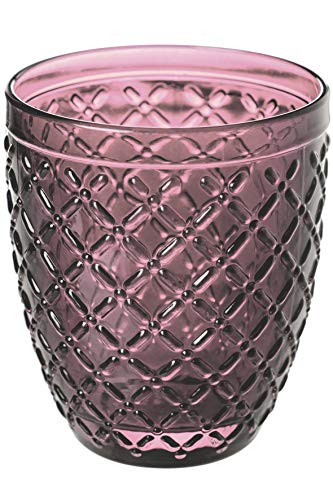 Villa d’Este Home Tivoli 5907721 Castle-Juego de 6 Vasos de Agua de 350 ml de Cristal, Vidrio