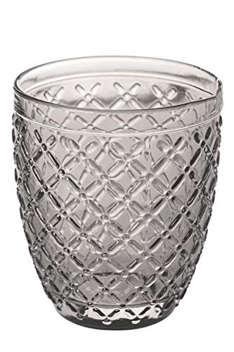 Villa d’Este Home Tivoli 5907721 Castle-Juego de 6 Vasos de Agua de 350 ml de Cristal, Vidrio