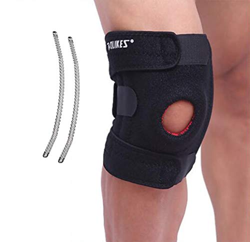 Vintree Rodillera Deportiva Ajustable Rodillera Menisco y Ligamentos Antideslizante Soporte de Rodilla para Hombres y Mujeres Apoyo para Dolor de Artritis Correr Voleibol Béisbol Baloncesto