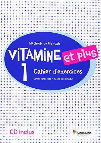 VITAMINE ET PLUS 1 CAHIER + CD - 9788490490129