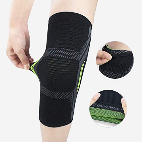 VITTO Rodilleras Menisco y Ligamento - Rodilleras Transpirable y Antideslizante para Hombre y Mujer, Rodillera Deportiva Compresion para Crossfit, Correr, Entrenamiento, Baloncesto, Bicicleta (S)